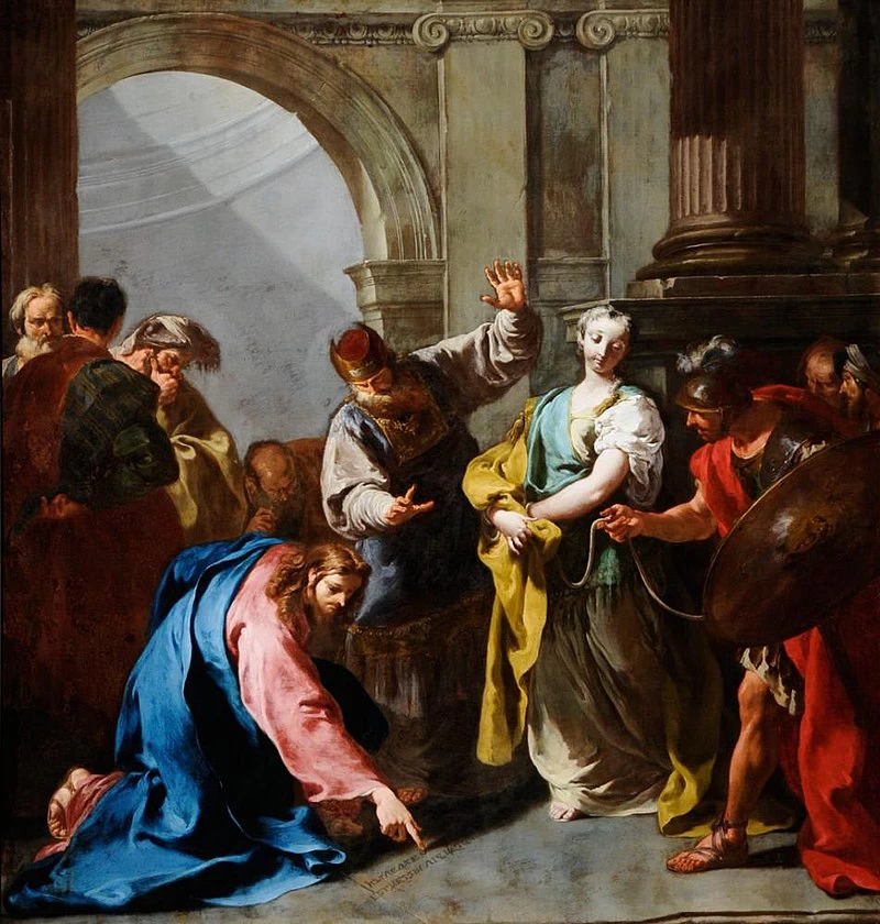 11-Cristo e l'adultera